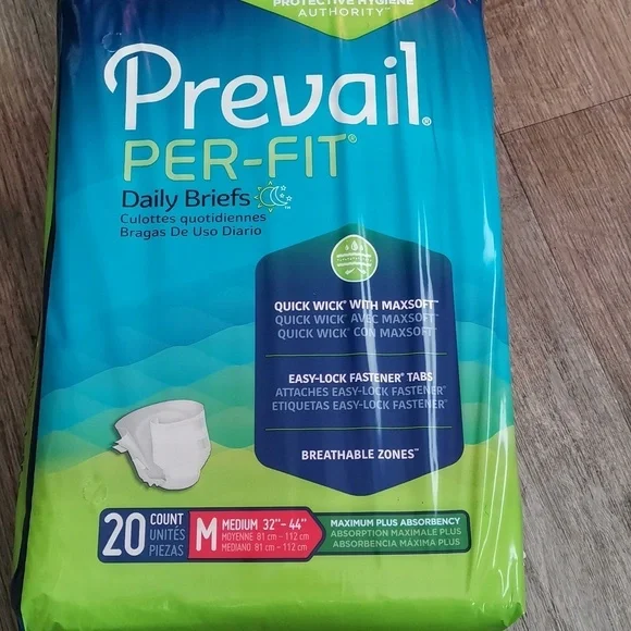 NEW PREVAIL PER- FIT DAiLY UNDERWEAR 20 COUNT - Picture 3 of 4